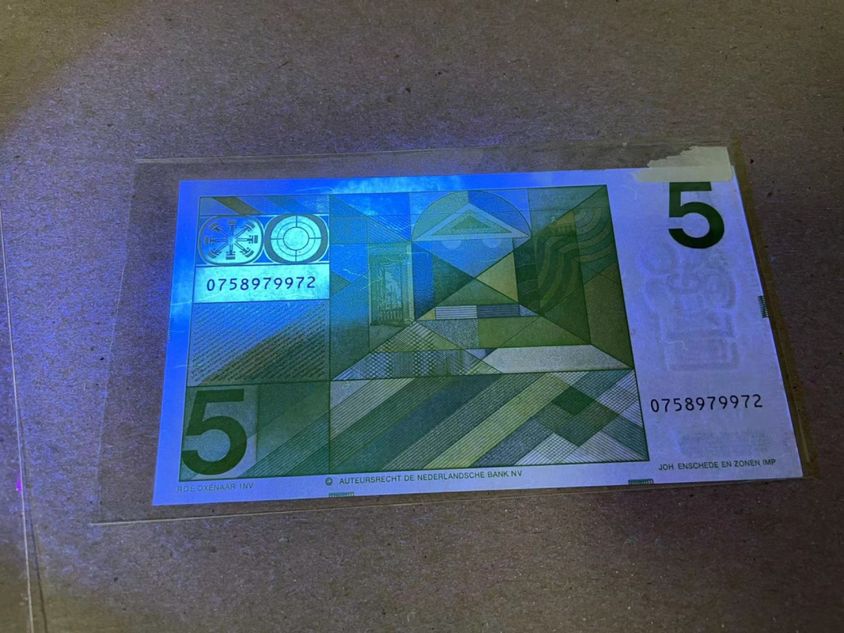 【Blue Auction】✨世界纸币精拍第252期——补号伦勃朗 【一组7张】荷兰 人像版5-10盾 除1张5盾外全新UNC