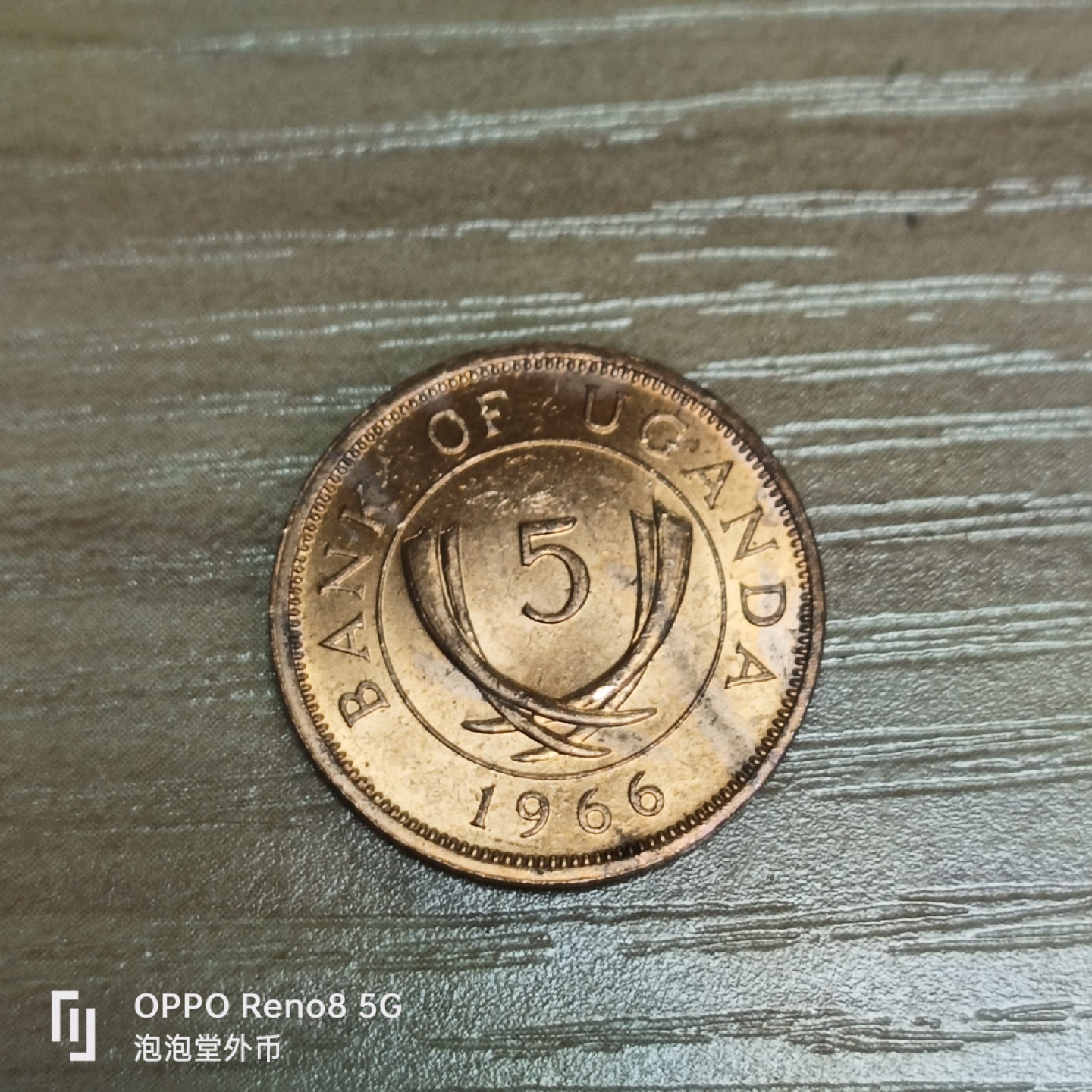 泡泡堂微拍第三十二幕精品硬币捡漏专场👿👿，零佣金，零押金，累计满二十元包邮 乌干达六六年五分