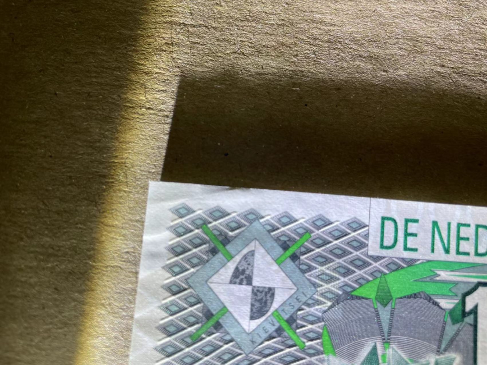 【Blue Auction】✨世界纸币精拍第252期——补号伦勃朗 R.荷兰 1994年1000盾 大齿轮 UNC-（小角折 边缘轻微压痕）