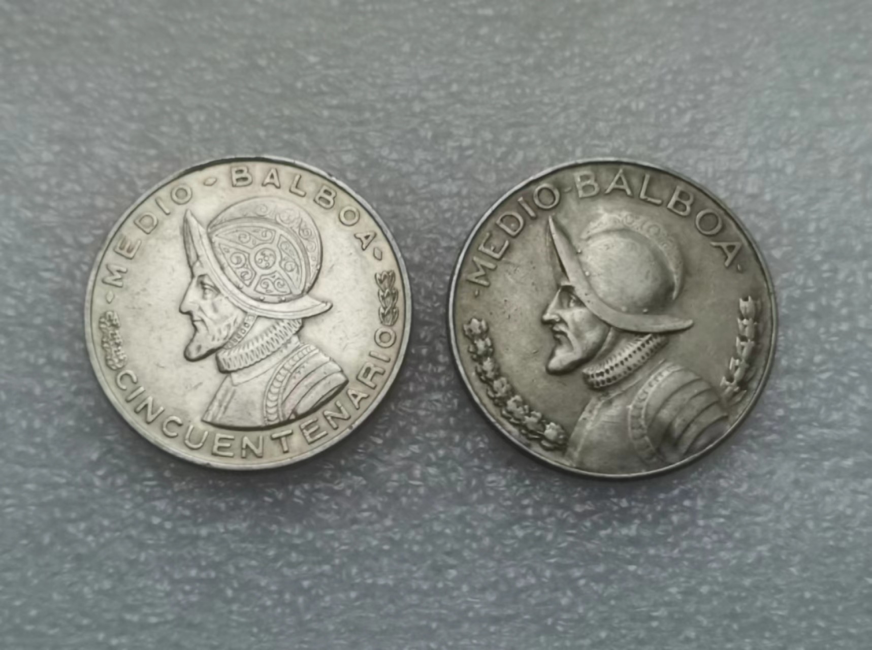 瓶子🏺第66期拍卖会 巴拿马半圆1对银币