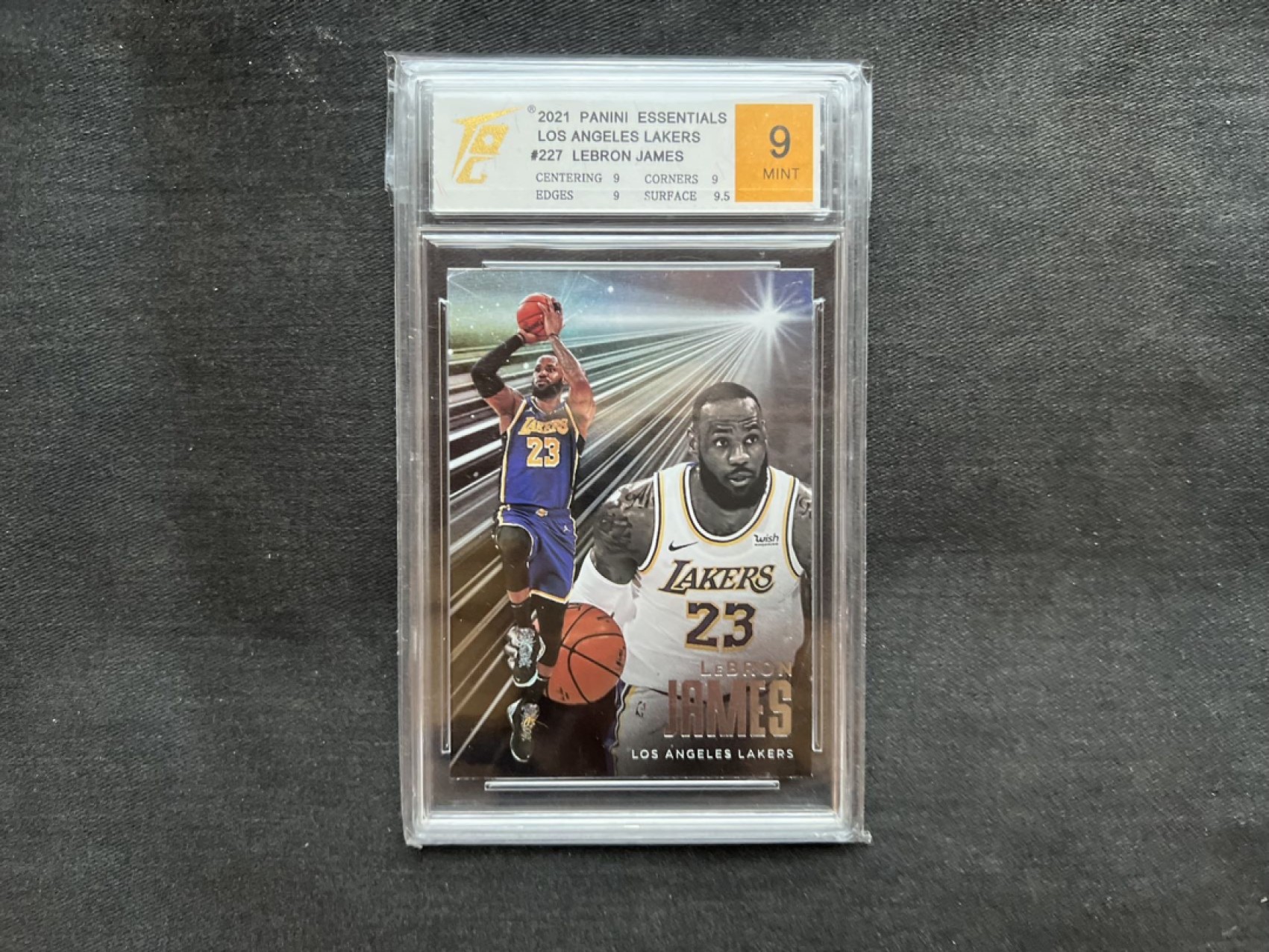 【稀奇送评】福利限时拍专场【3】【疫情原因可能延迟发货】 【TQG评级】【帕尼尼】勒布朗詹姆斯