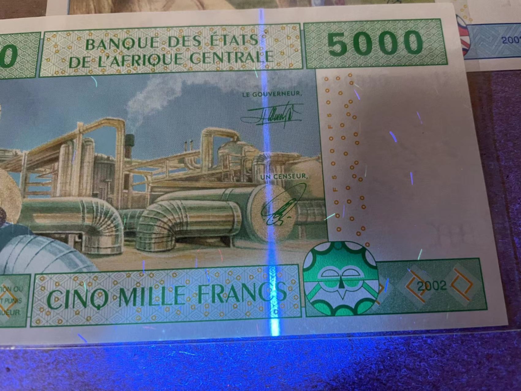 【Blue Auction】✨世界纸币精拍第252期——补号伦勃朗 【一组7张】赞比亚、中非共同体纸币一组  UNC （个别极轻微荧光点）