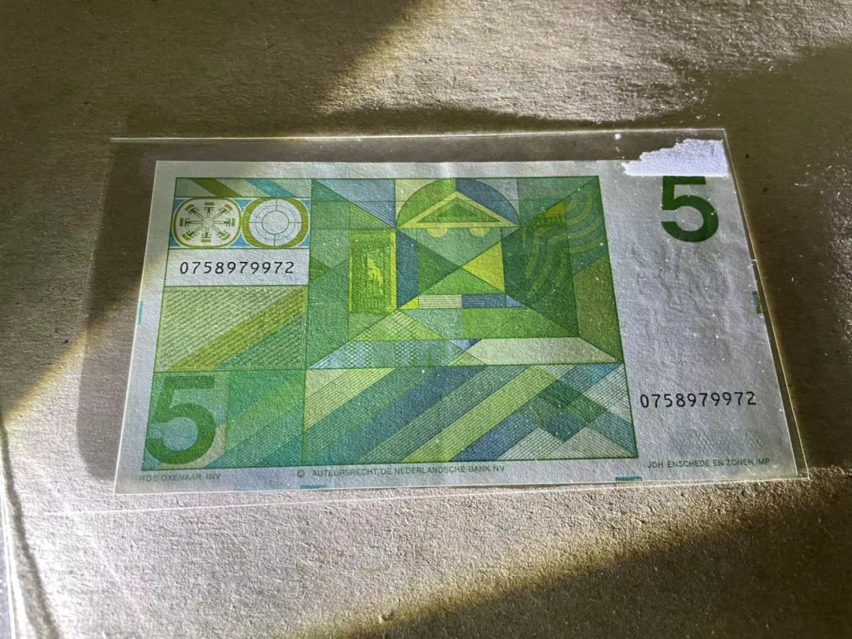 【Blue Auction】✨世界纸币精拍第252期——补号伦勃朗 【一组7张】荷兰 人像版5-10盾 除1张5盾外全新UNC