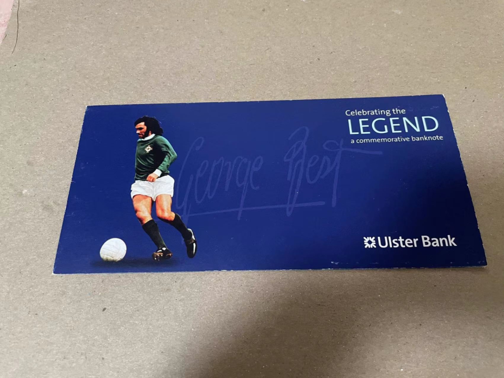 【Blue Auction】✨世界纸币精拍第252期——补号伦勃朗 【原装带册】北爱尔兰 贝斯特 5镑 纪念钞 全新UNC