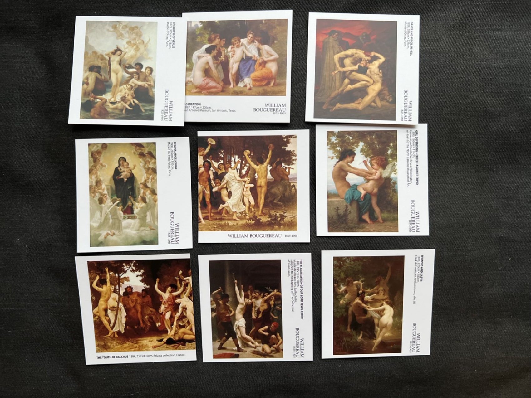 【稀奇送评】福利限时拍专场【3】【疫情原因可能延迟发货】 【NAM I】名画 普卡 9张 