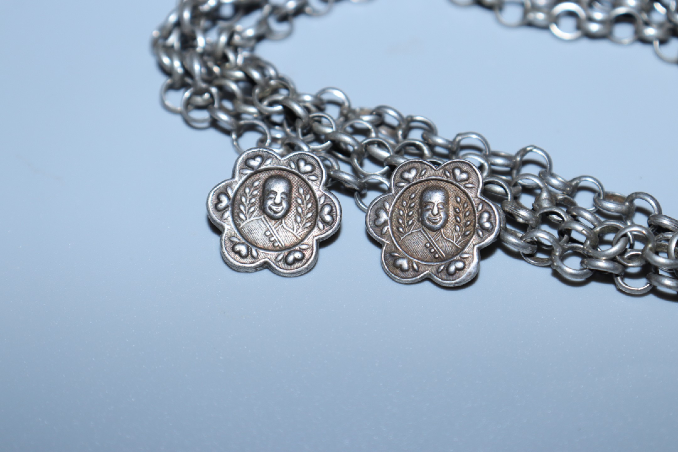 承乾国升网络专场第六期—纪念章 民国.总理头像纪念银饰