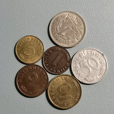 🎉🎊乐享宝藏💎💰~20221120专场 - 德国二战时期钱币一组