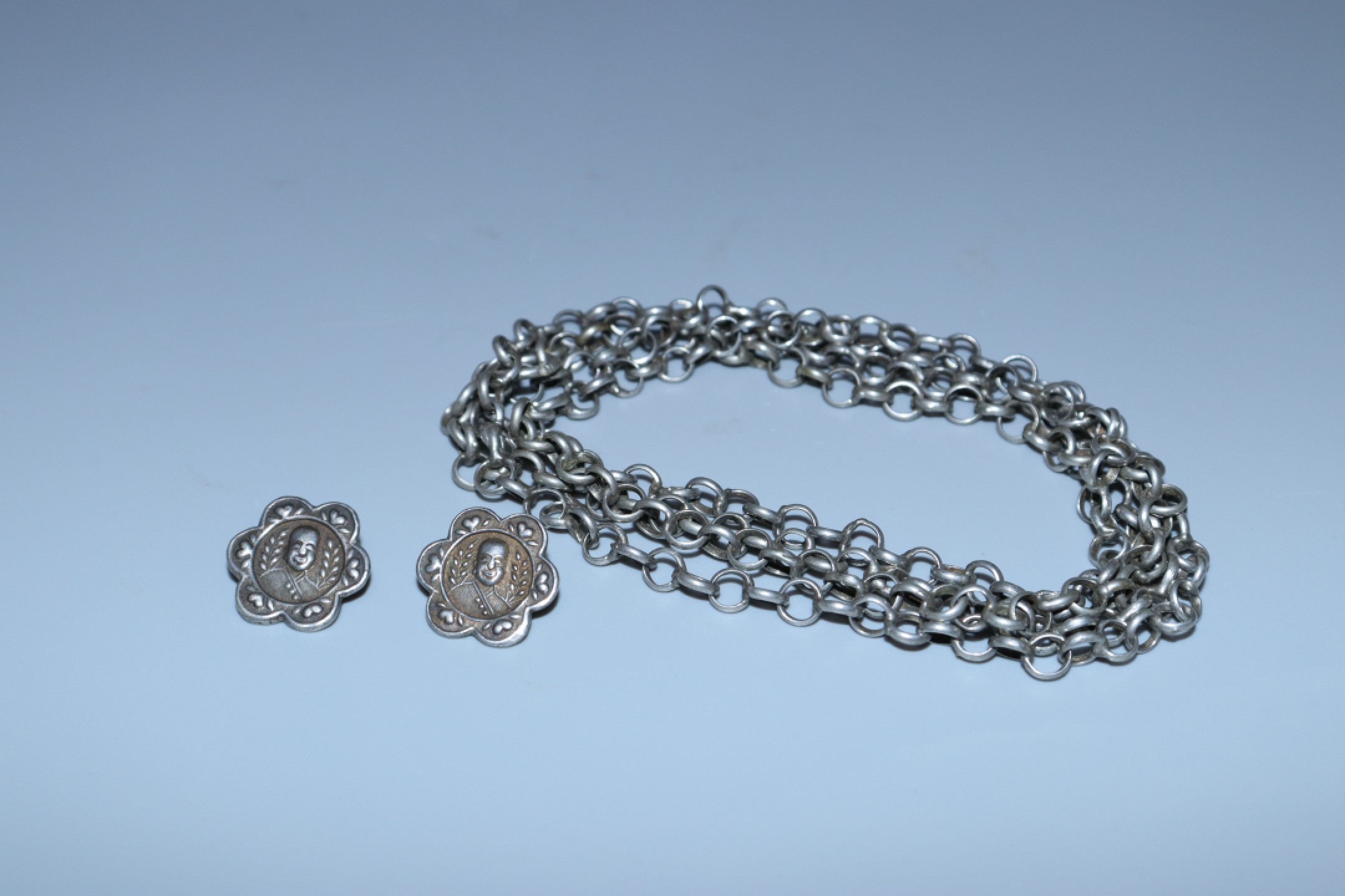 承乾国升网络专场第六期—纪念章 民国.总理头像纪念银饰