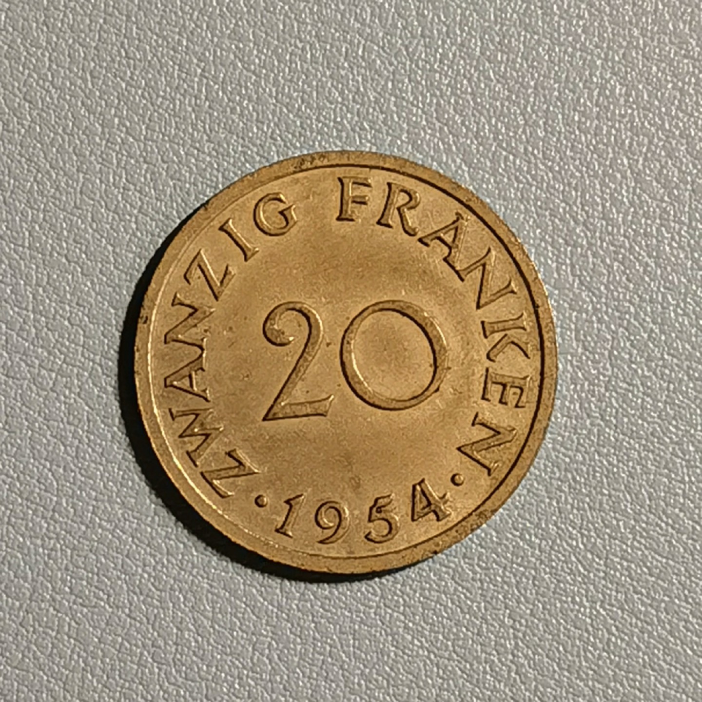 🎉🎊乐享宝藏💎💰~20221120专场 德国法占萨尔州20法郎