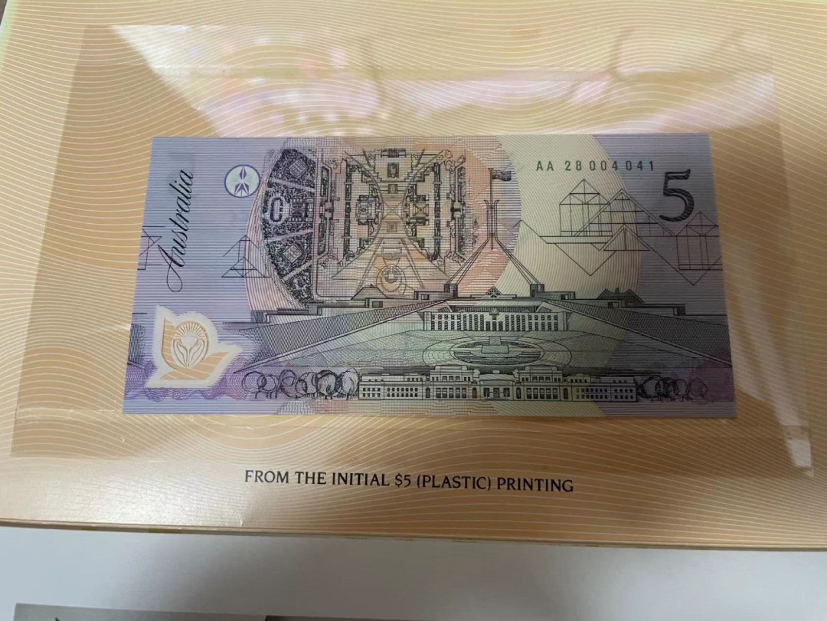 【Blue Auction】✨世界纸币精拍第252期——补号伦勃朗 【原装带册】澳大利亚 不同版本5元 全新UNC