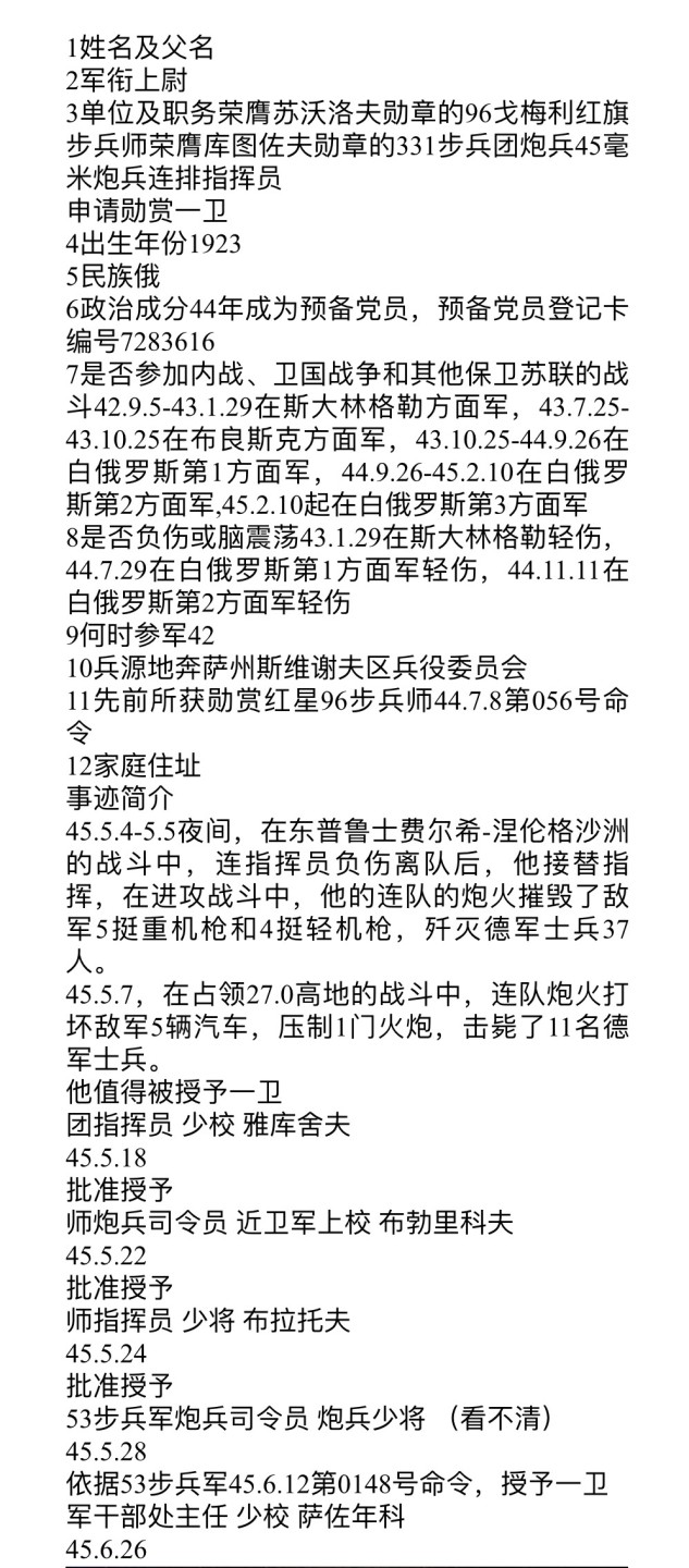 大猫徽章拍卖 第209期 苏联43一卫 全品状态 档案齐全