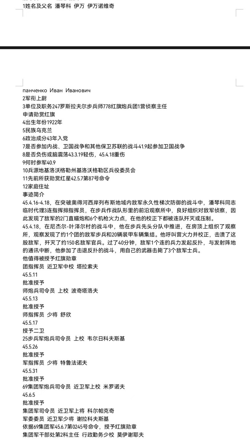 大猫徽章拍卖 第209期 苏联红旗勋章2⃣️ 档案齐全 好品带证