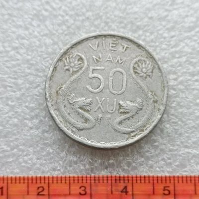 【淘币小摊】第三十六拍 散币场 本周七连拍 满百包邮 - 越南1953年双龙50XU铝币