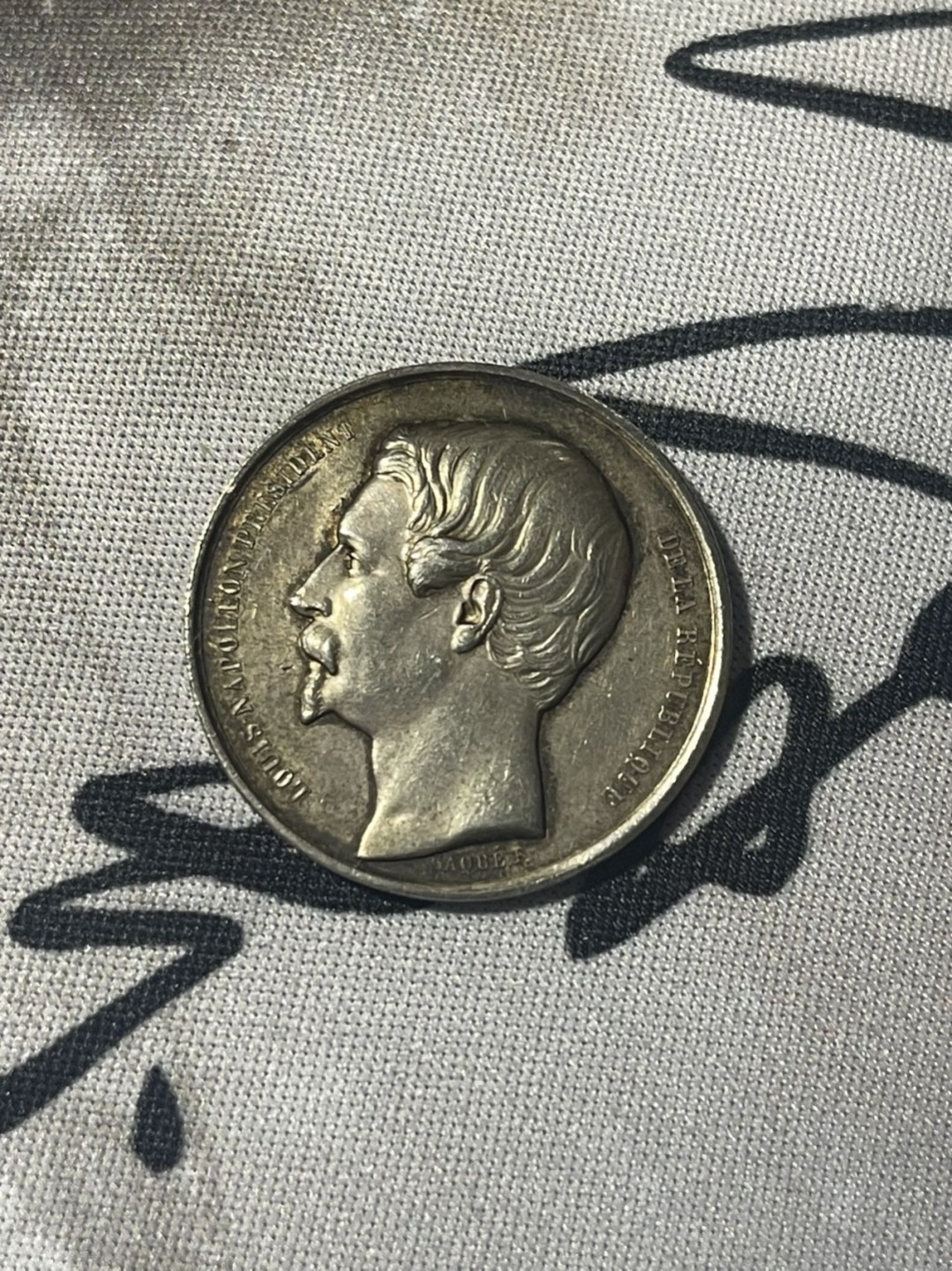 第六场，欧洲艺术章牌代币拍卖（实时专场） 法国丝绸协会拿皇银质奖章