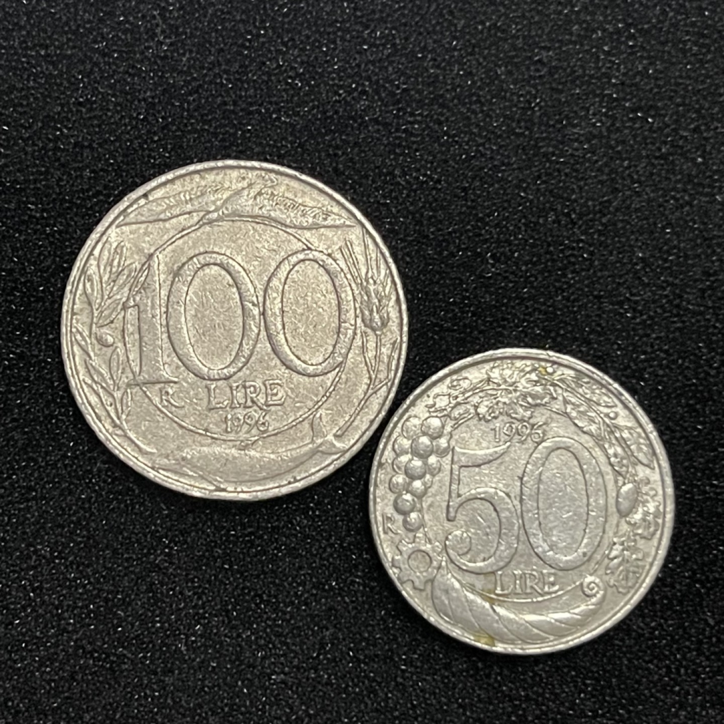 外国硬币0元起拍（34） 意大利50，100里拉