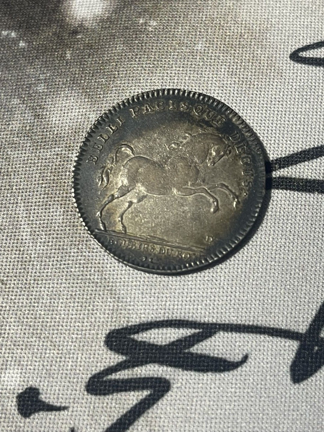 第六场，欧洲艺术章牌代币拍卖（实时专场） 法国稀有骏马造型银质代币