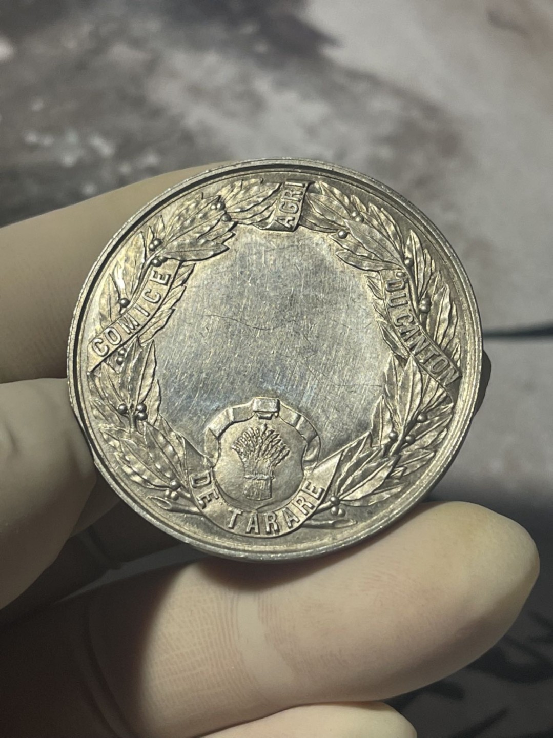 第六场，欧洲艺术章牌代币拍卖（实时专场） 法国塔拉雷农业银质奖章