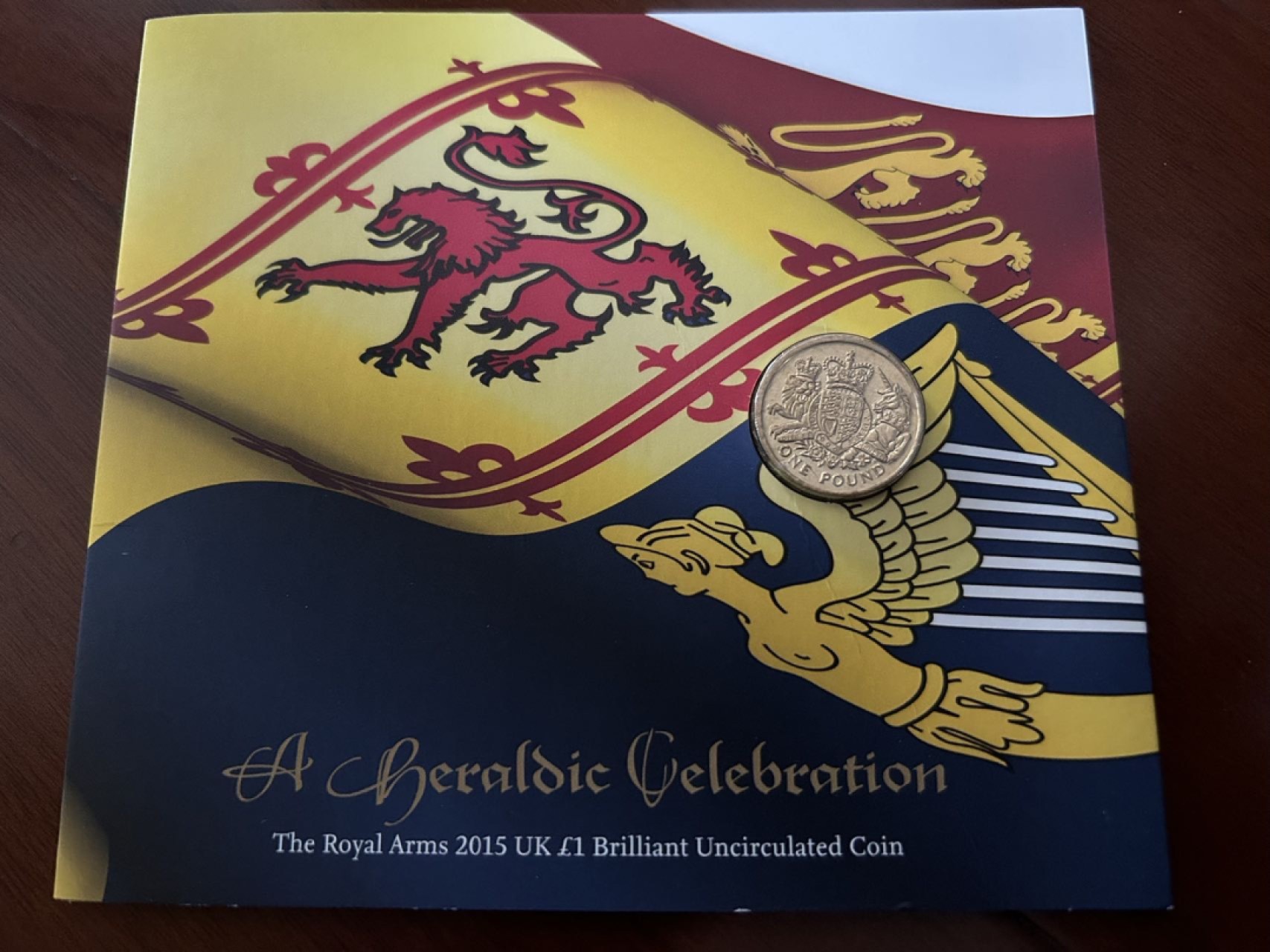 收藏联盟Quantum Auction 第210期拍卖 邮币专场 2015年英国1镑BU硬币封