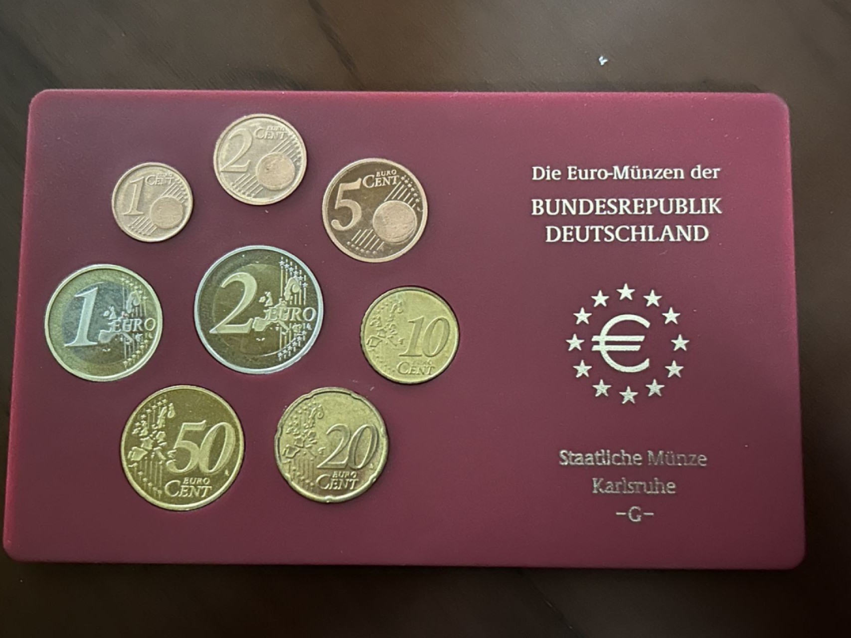 收藏联盟Quantum Auction 第210期拍卖 邮币专场 2002年欧元德国版套币