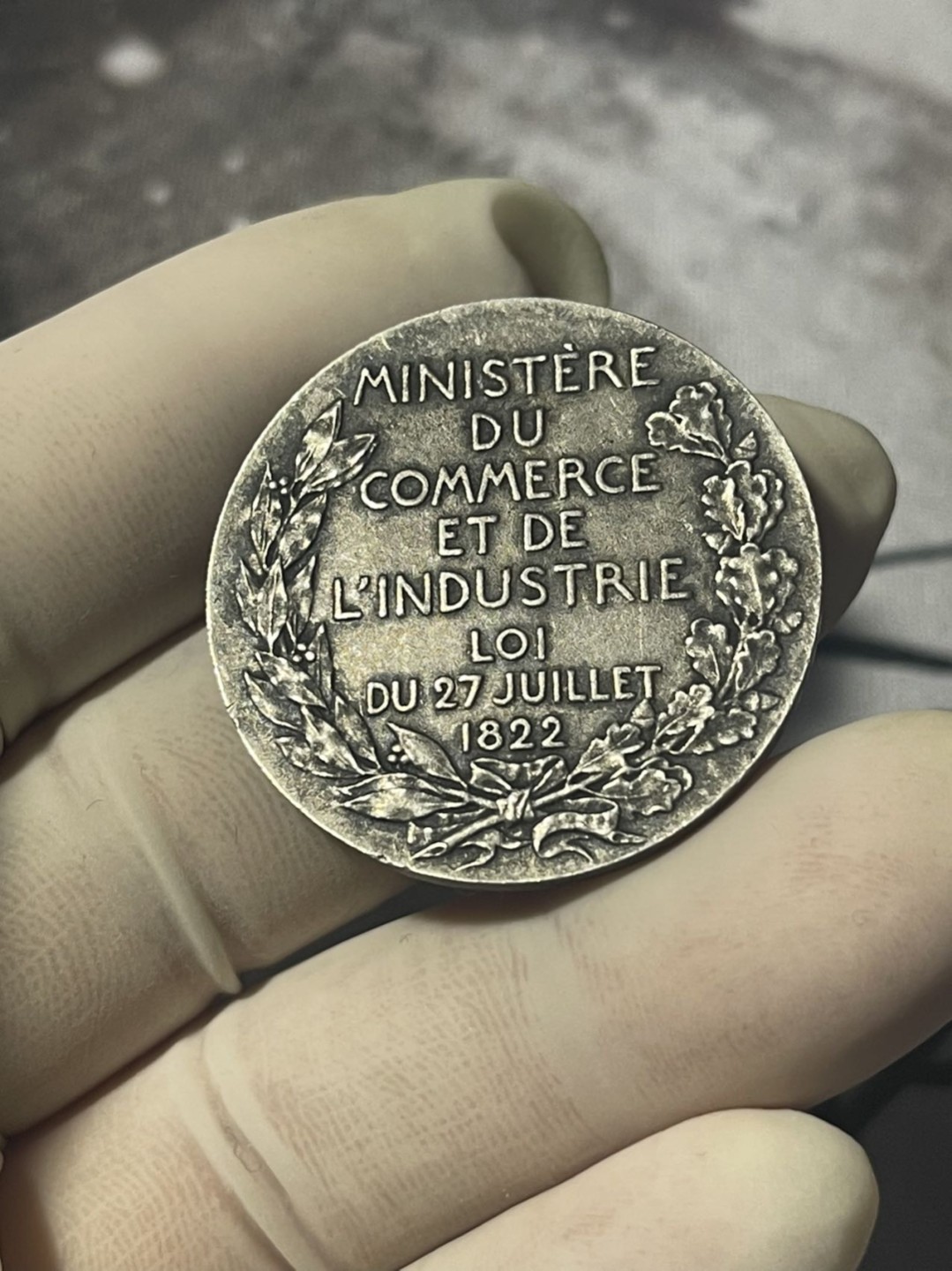 第六场，欧洲艺术章牌代币拍卖（实时专场） 法国法律委员会银章