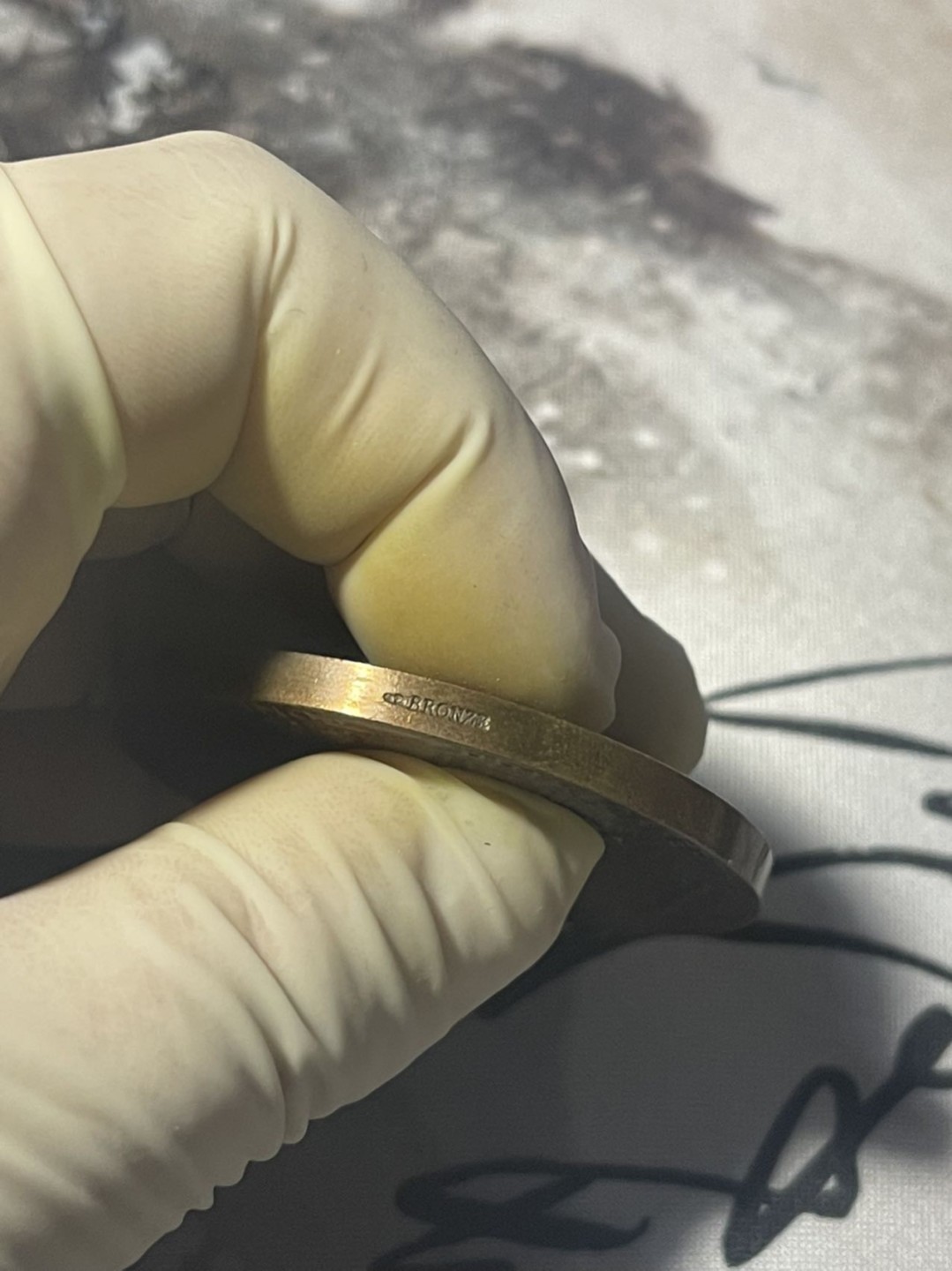 第六场，欧洲艺术章牌代币拍卖（实时专场） 法国海马头盔女神体操艺术铜章