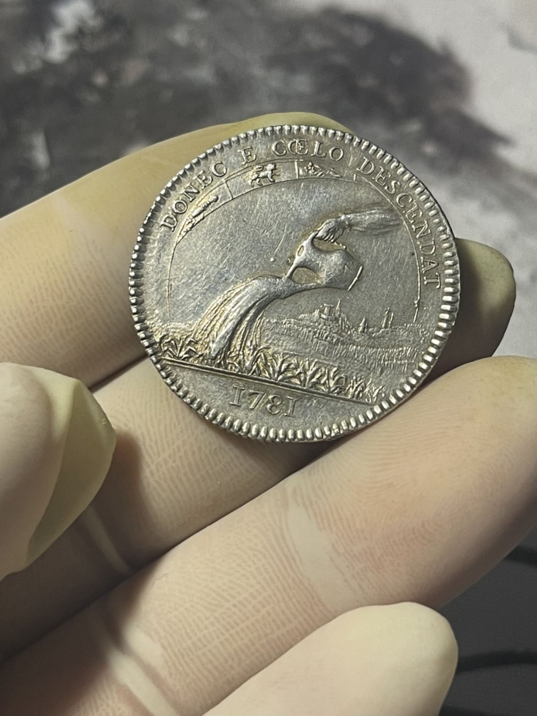 第六场，欧洲艺术章牌代币拍卖（实时专场） 1781年巴黎慈善之家银质代币