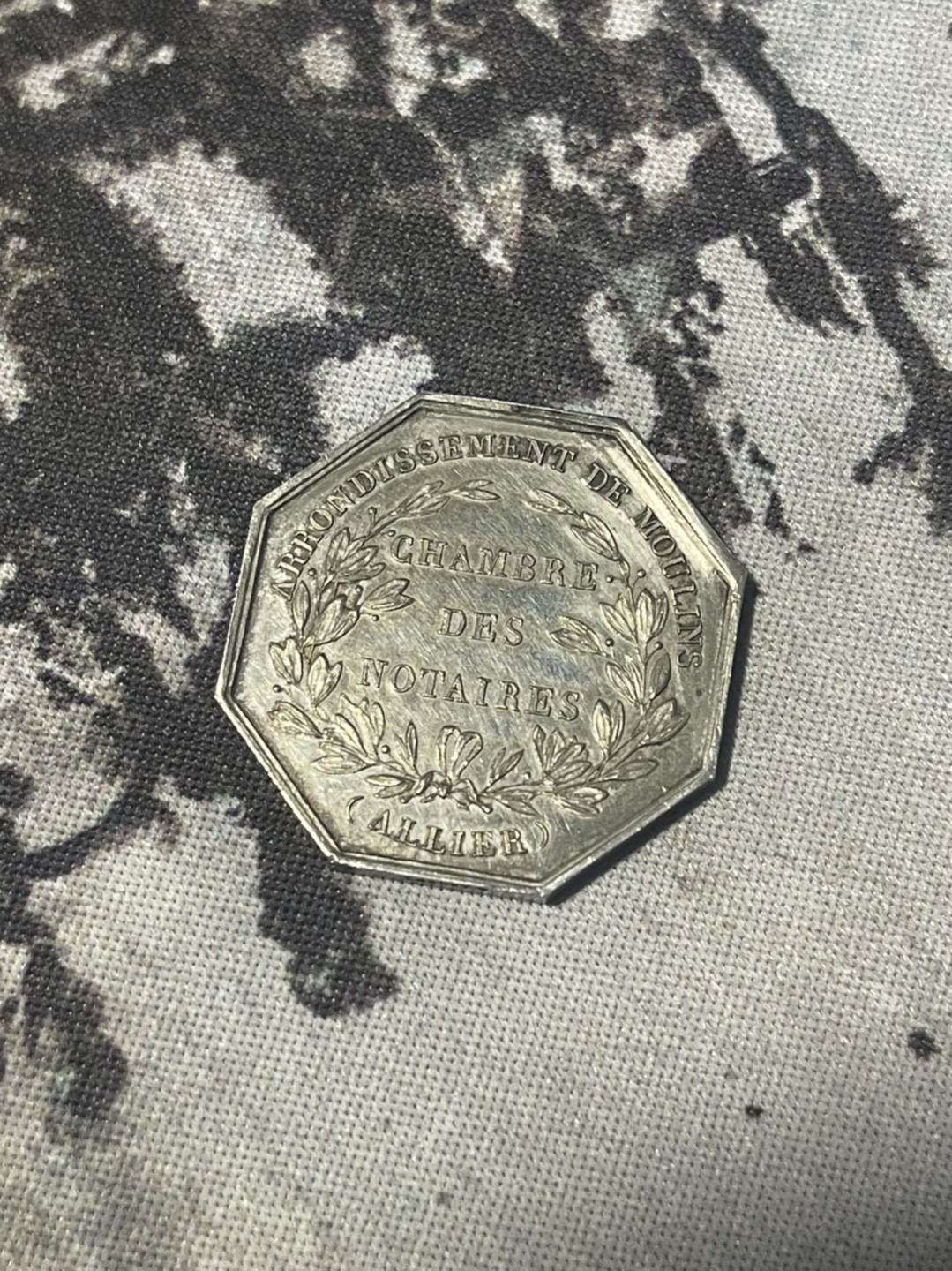 第六场，欧洲艺术章牌代币拍卖（实时专场） 法国奥弗涅公证处八角银章