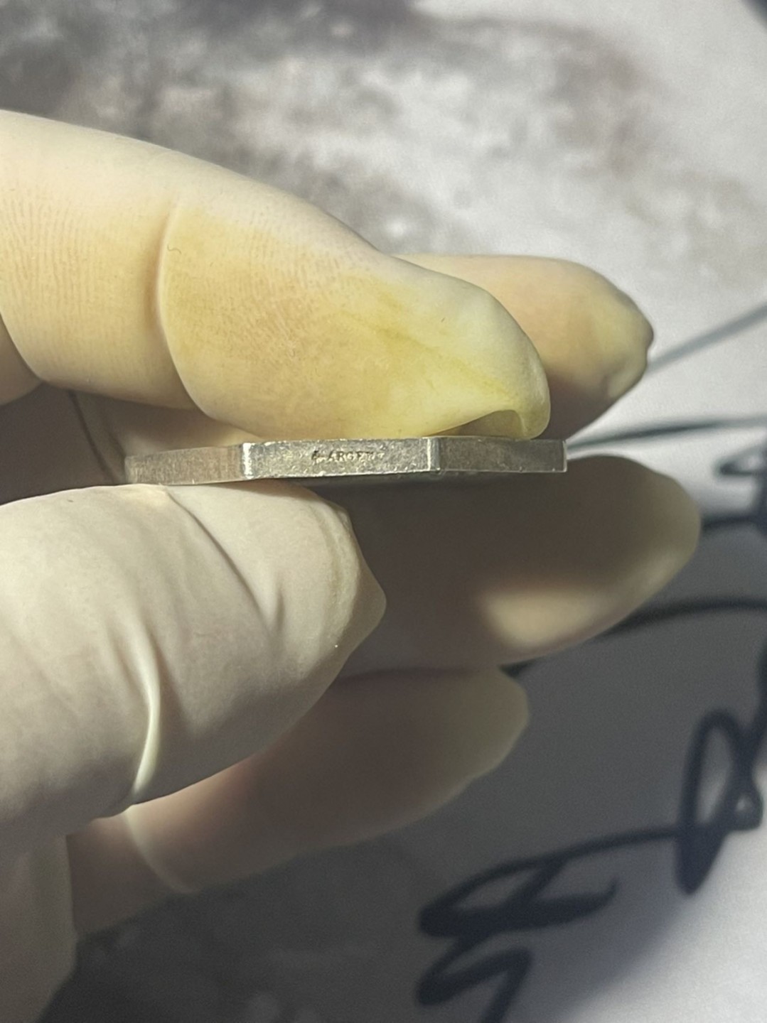 第六场，欧洲艺术章牌代币拍卖（实时专场） 法国公证处小狮子八角银章