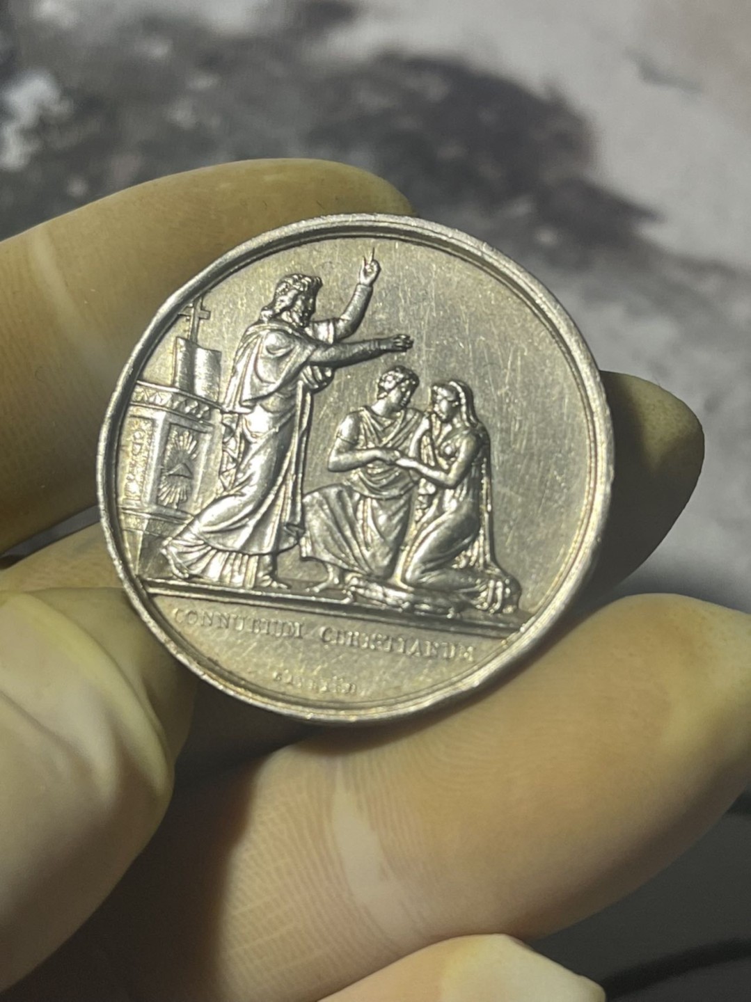 第六场，欧洲艺术章牌代币拍卖（实时专场） 法国结婚银质奖章