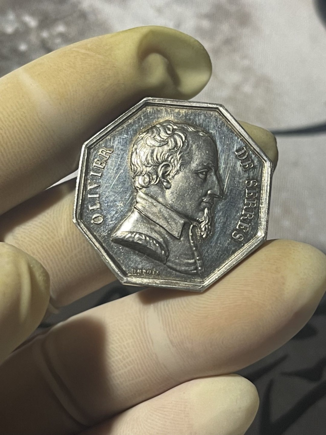 第六场，欧洲艺术章牌代币拍卖（实时专场） 法国农业八角银章