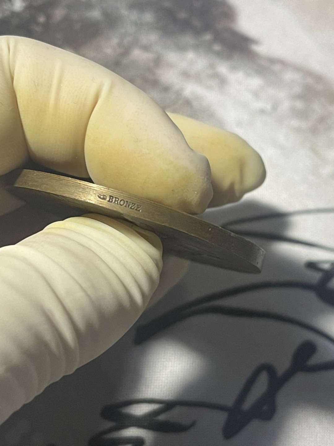 第六场，欧洲艺术章牌代币拍卖（实时专场） 法国军事斗争训练青铜艺术铜章