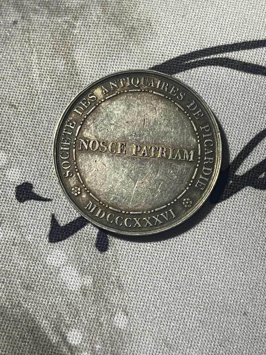 第六场，欧洲艺术章牌代币拍卖（实时专场） 法国女神经典古代造型银章