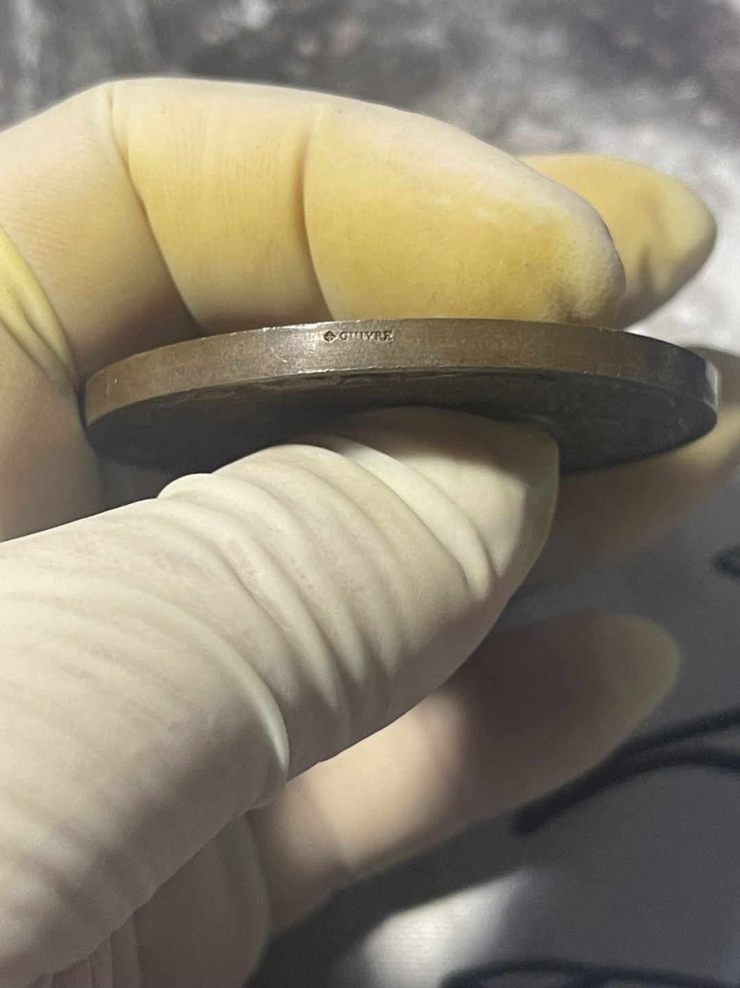 第六场，欧洲艺术章牌代币拍卖（实时专场） 法国谷物女神农业青铜艺术奖章