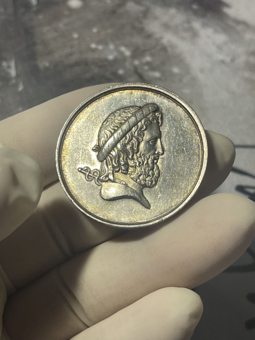 第六场，欧洲艺术章牌代币拍卖（实时专场） 法国巴黎民事收容所银章 