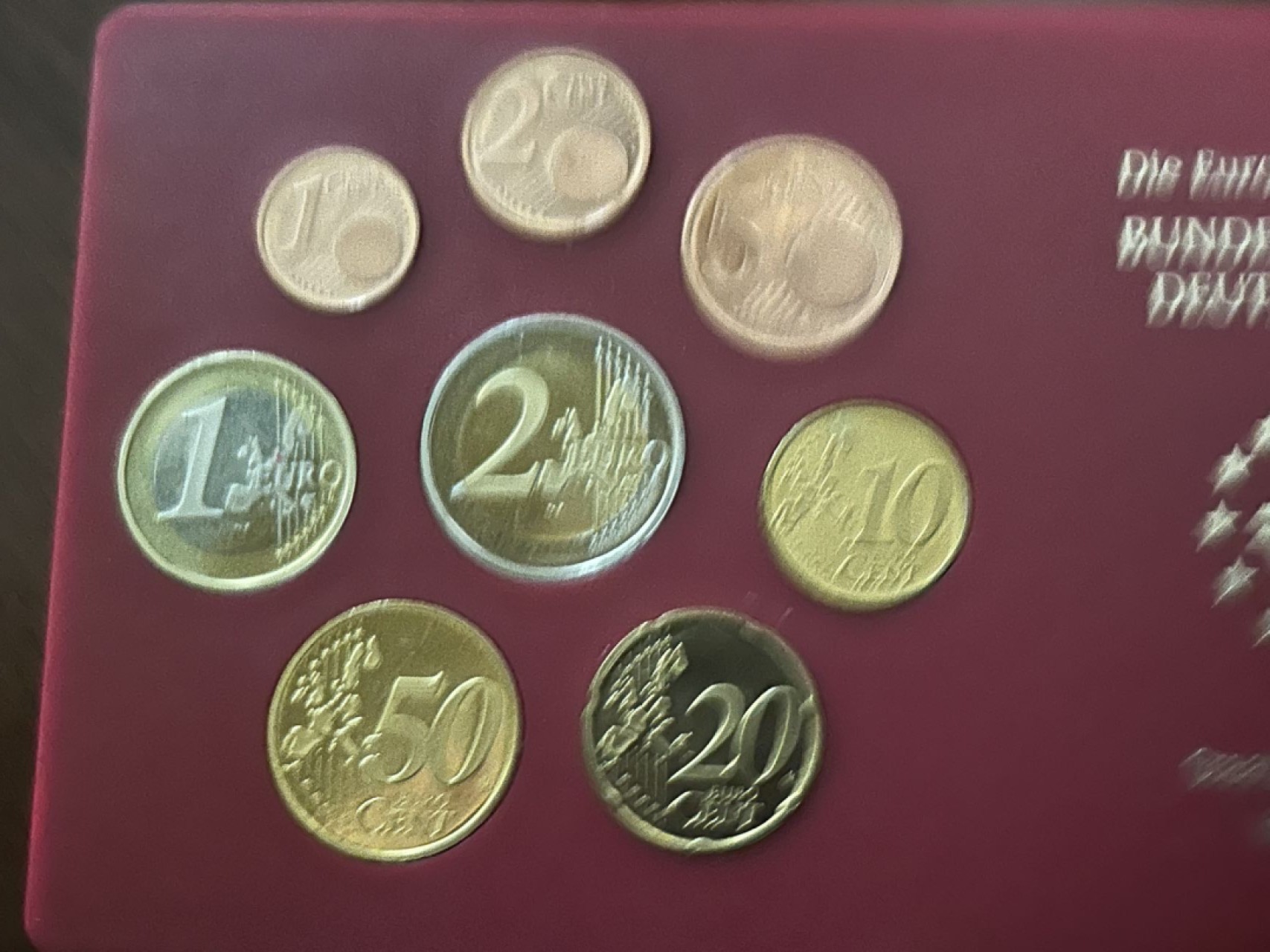 收藏联盟Quantum Auction 第210期拍卖 邮币专场 2002年欧元德国版套币