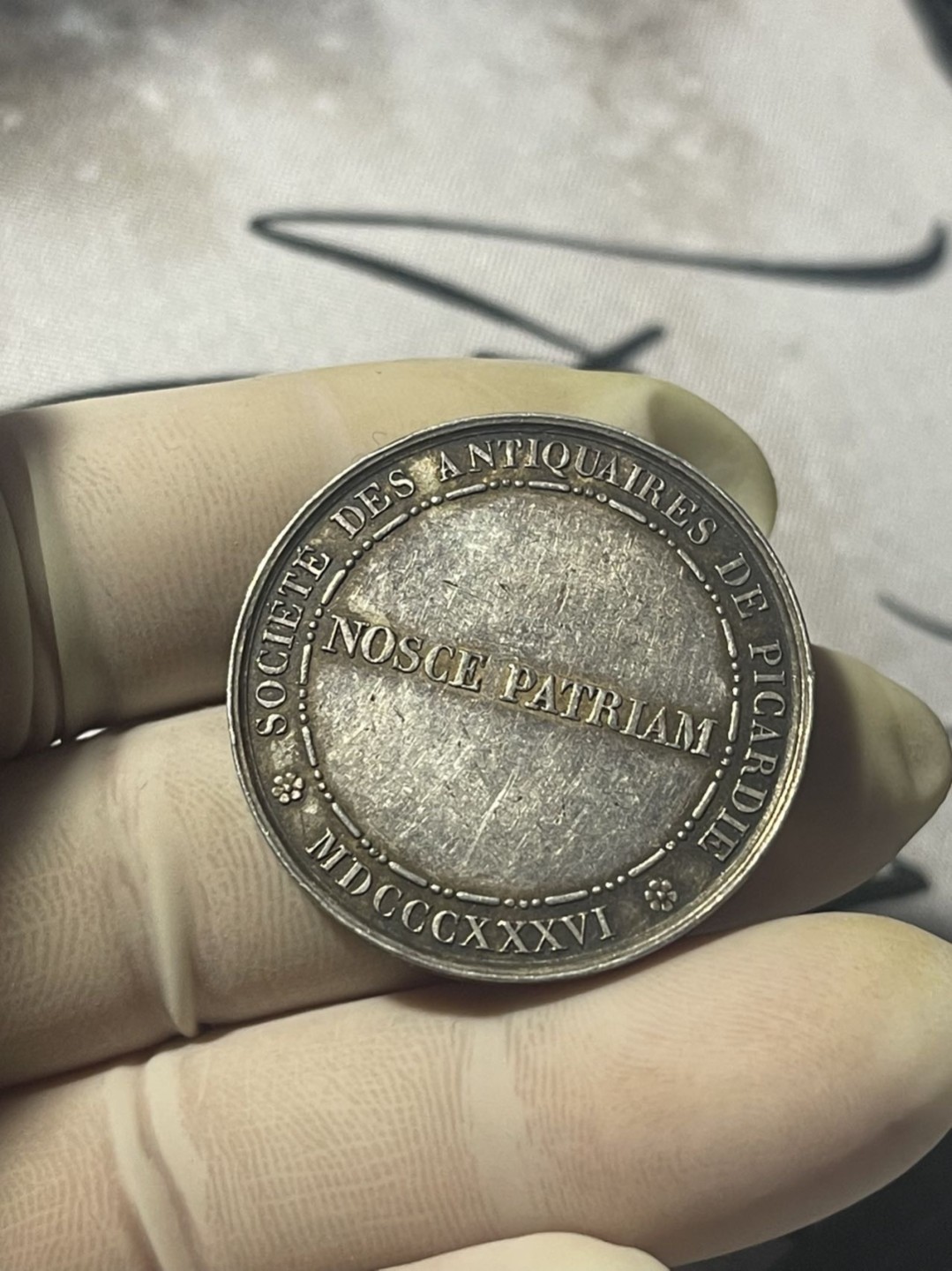 第六场，欧洲艺术章牌代币拍卖（实时专场） 法国女神经典古代造型银章