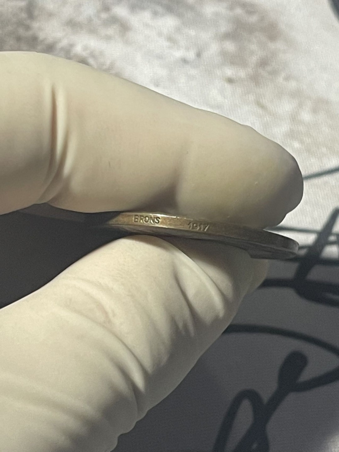 第六场，欧洲艺术章牌代币拍卖（实时专场） 1910年瑞典斯德哥尔摩军事训练艺术铜章