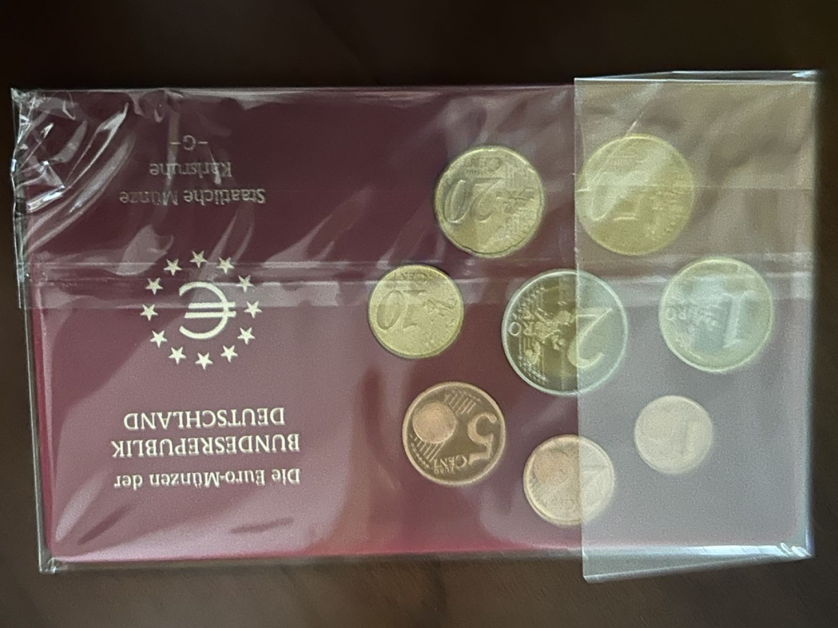 收藏联盟Quantum Auction 第210期拍卖 邮币专场 2002年欧元德国版套币