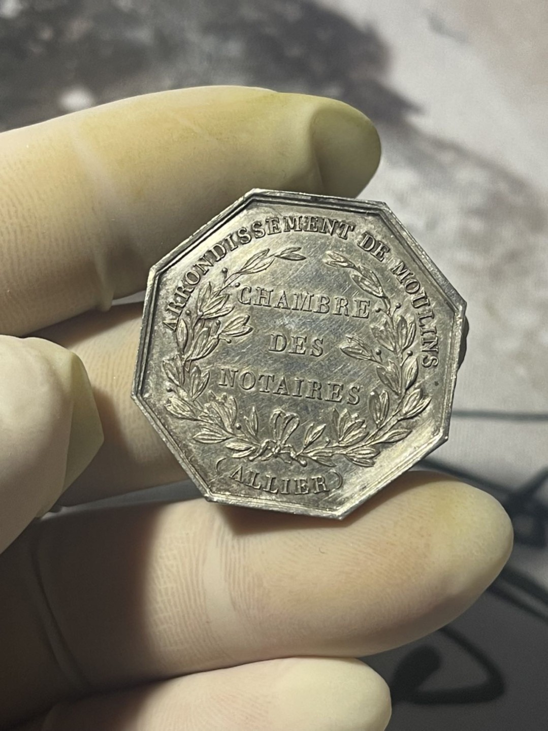 第六场，欧洲艺术章牌代币拍卖（实时专场） 法国奥弗涅公证处八角银章