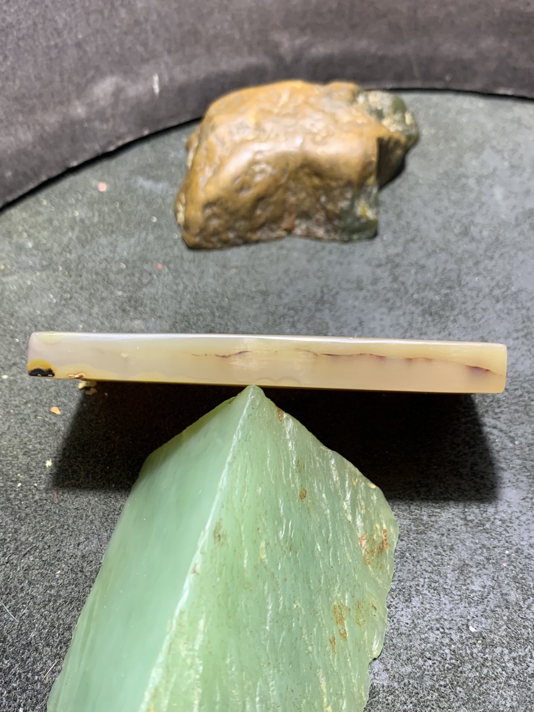 精美高玉化巴西玛瑙大尺寸牌子一个，