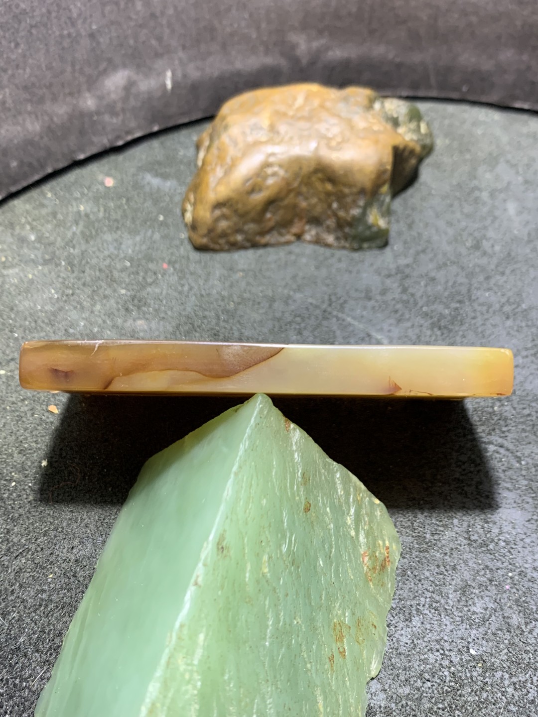 精美高玉化巴西玛瑙大尺寸牌子一个，