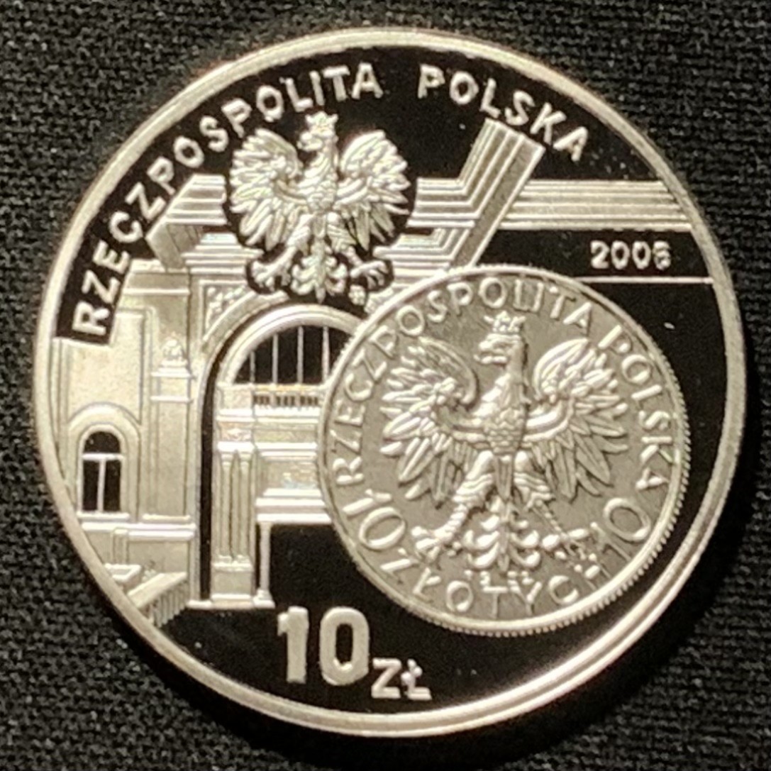 紫瑗钱币——第251期拍卖 波兰 2006年 纪念1932年 经典10兹罗提 10兹罗提 14.14克 0.925银 精制