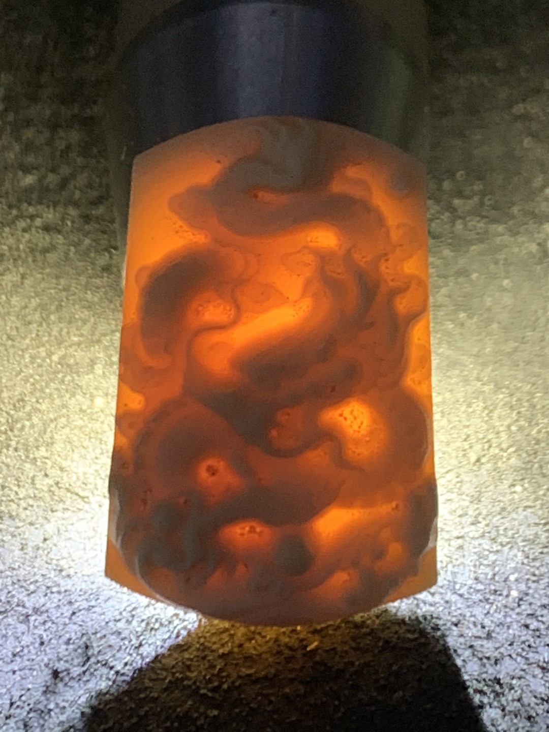 精美高玉化金膏玉雕刻龙牌一个