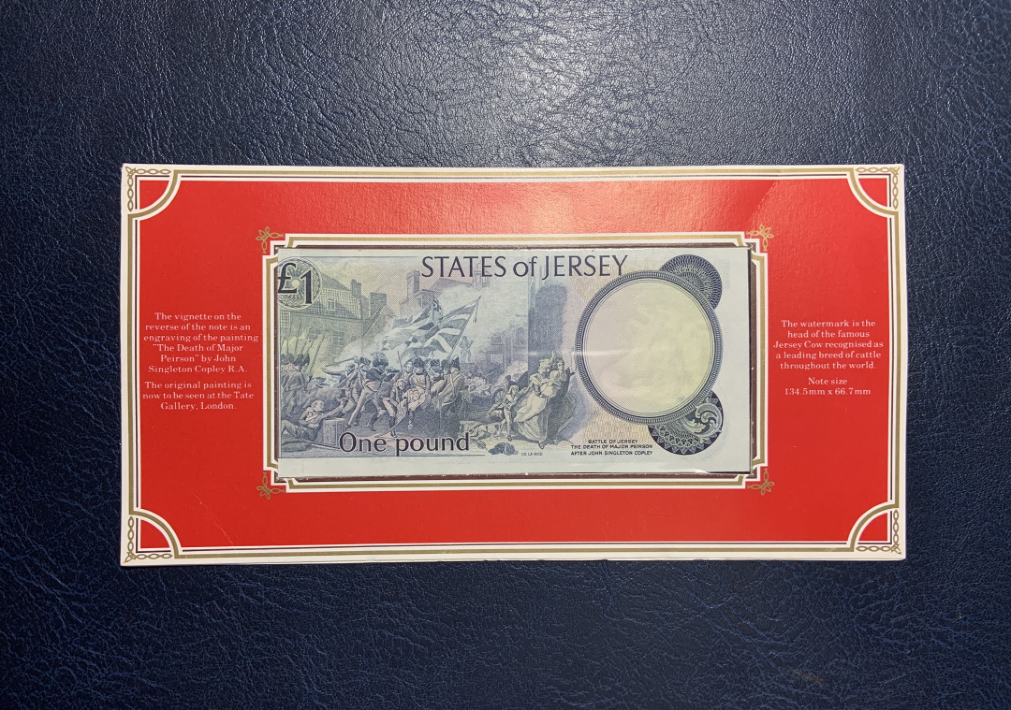 收藏联盟Quantum Auction 第211期拍卖  泽西岛1976-88年1镑 品相全新UNC 带册