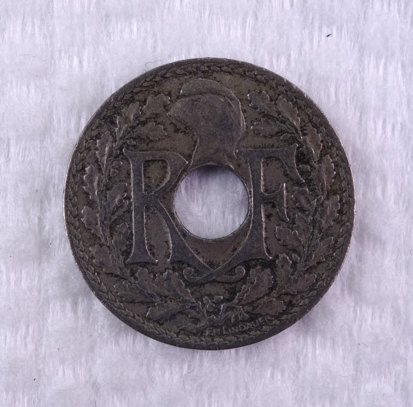 天业钱币散币拍卖第1次专场 法国1924年10分孔币