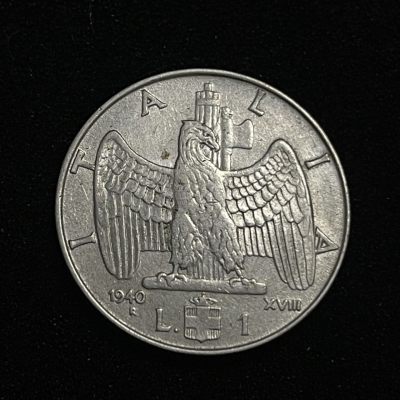 外国硬币0元起拍（36） - 意大利1里拉