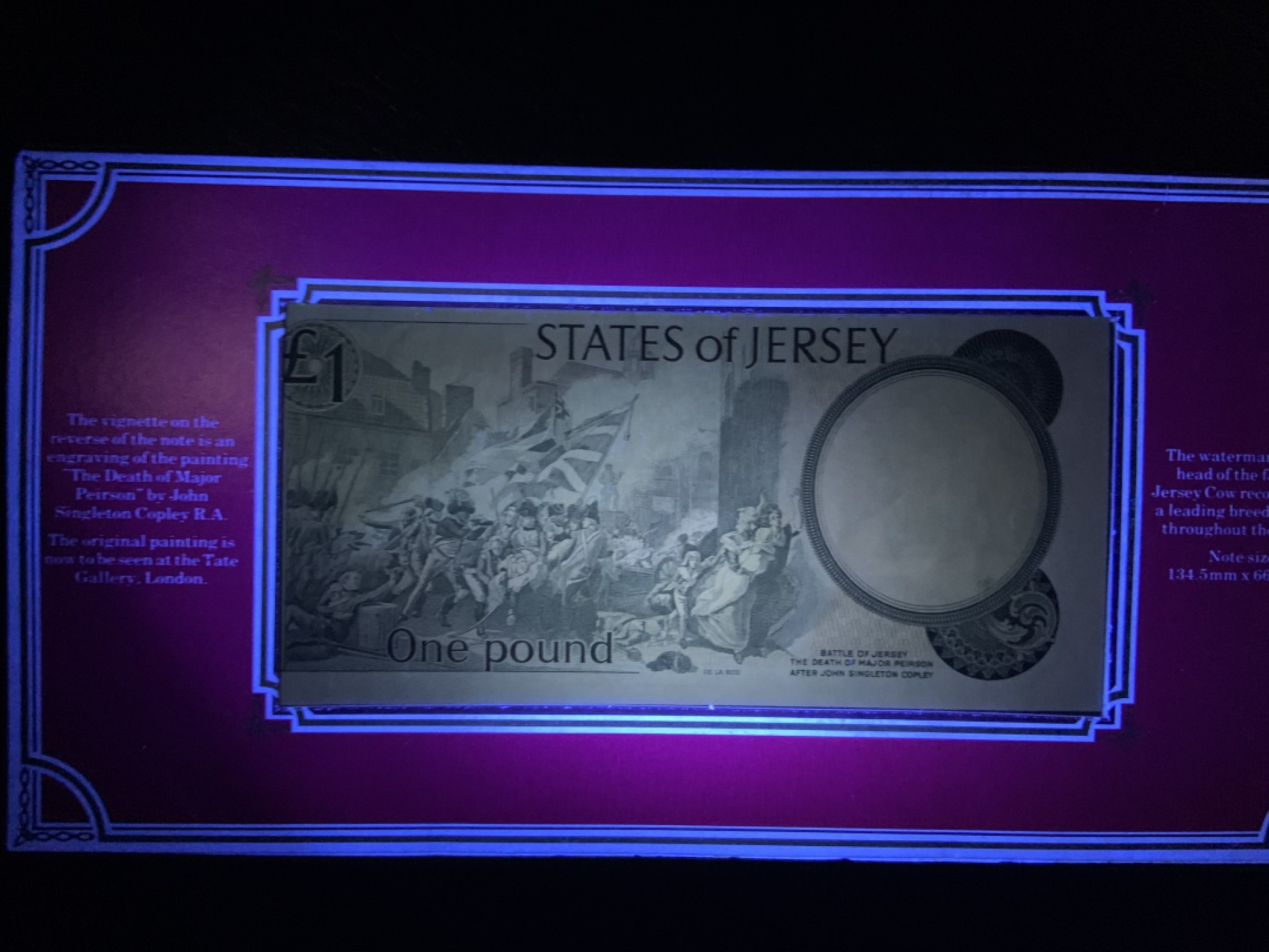 收藏联盟Quantum Auction 第211期拍卖  泽西岛1976-88年1镑 品相全新UNC 带册