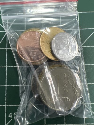 泡泡堂第156期  世界硬币专场（无押金，无佣金，捡漏，全场20包邮，偏远地区除外） - 硬币一袋