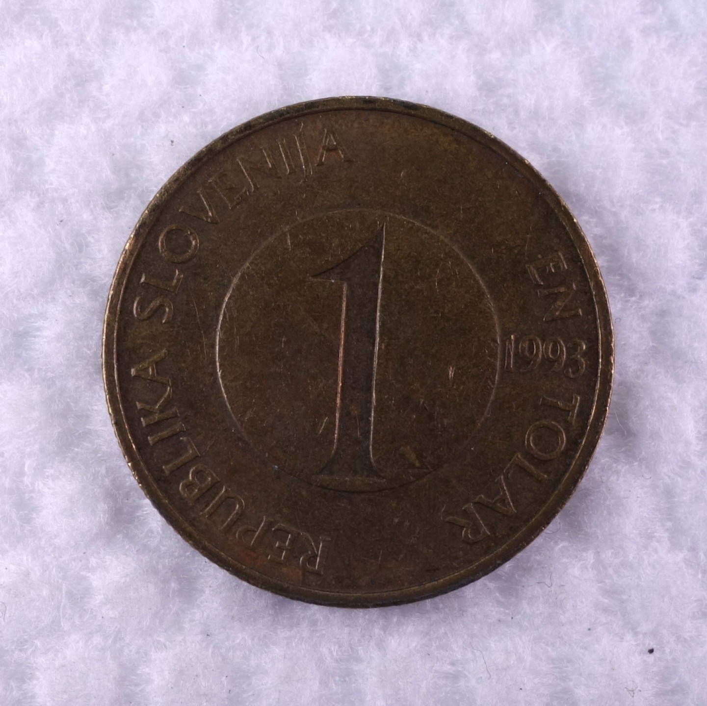 天业钱币散币拍卖第1次专场 斯洛文尼亚1993年1T