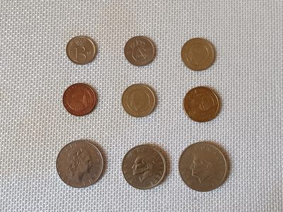 钱币专场第六期 - 欧洲散币一组